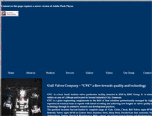 Tablet Screenshot of gulfvalves.com
